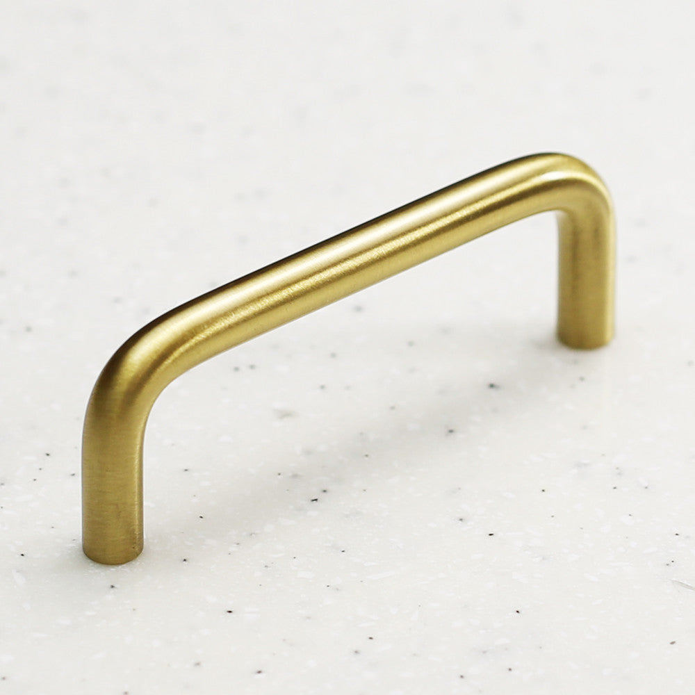 Wire Pull 3"- Satin Brass