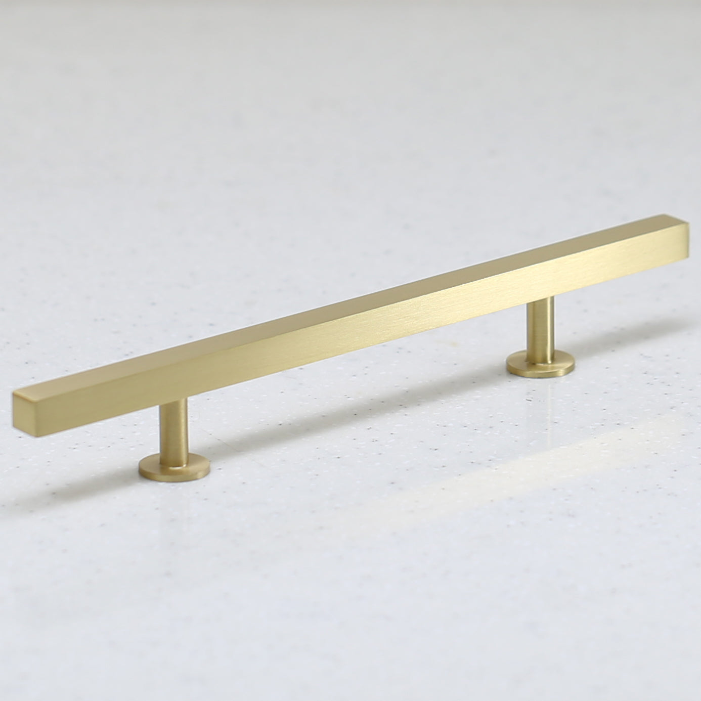 The Vouvant Collection Pull - 128mm Center to Center (5") - Satin Brass - Handle Pull Decorative Hardware