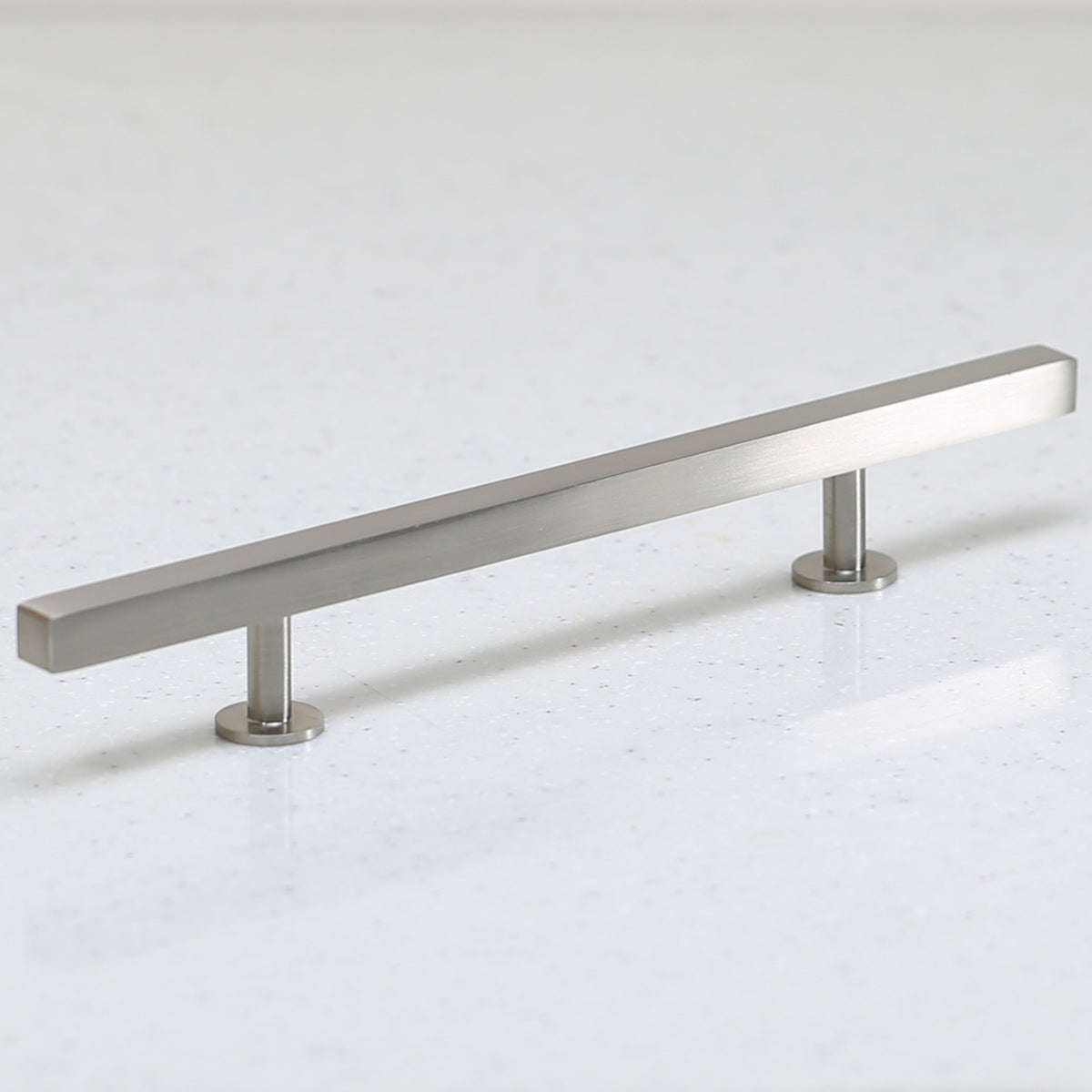 The Vouvant Collection Pull - 128mm Center to Center (5&quot;) - Satin Nickel - Handle Pull Decorative Hardware
