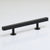 The Vouvant Collection Pull - 96mm Center to Center (3-3/4") - Matte Black - Handle Pull Decorative Hardware