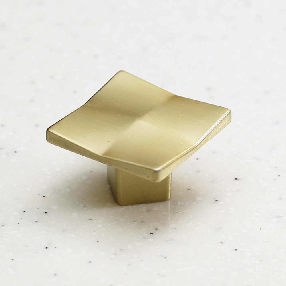 Colmar Knob - Satin Brass