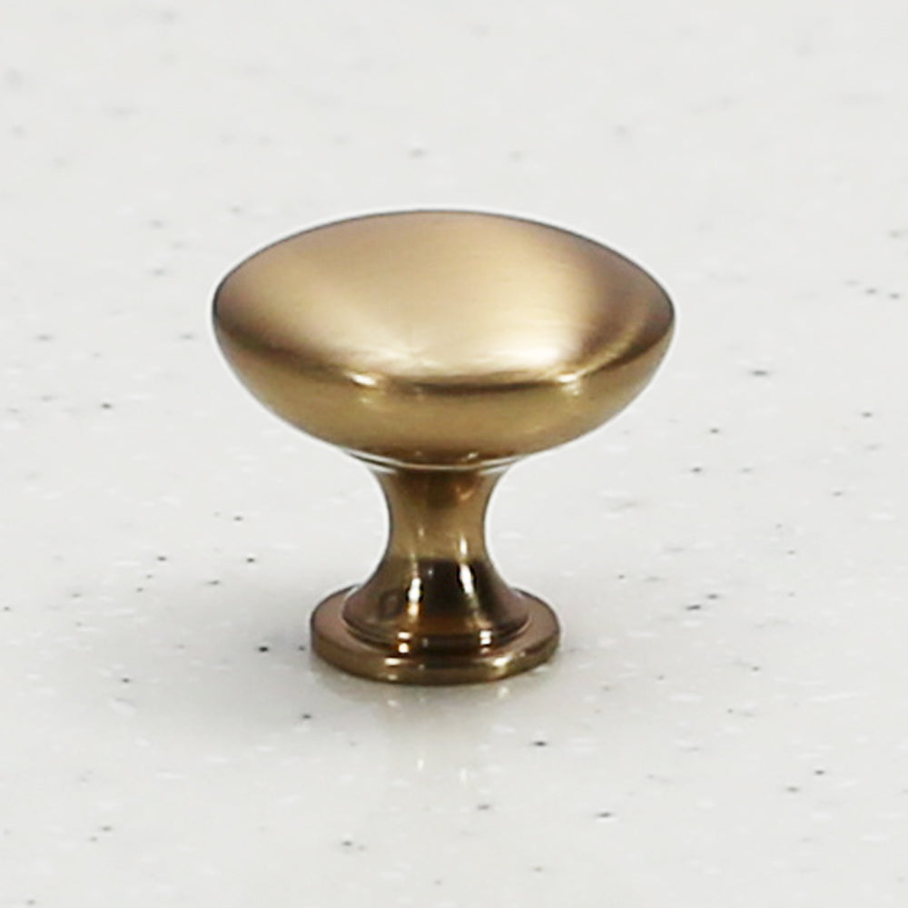Champagne 1-1/8" Mushroom Knob Classic