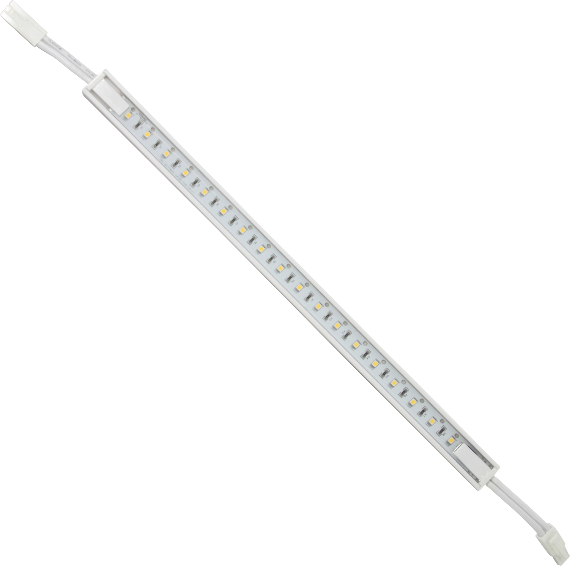 12" Strip Light - White Plastic
